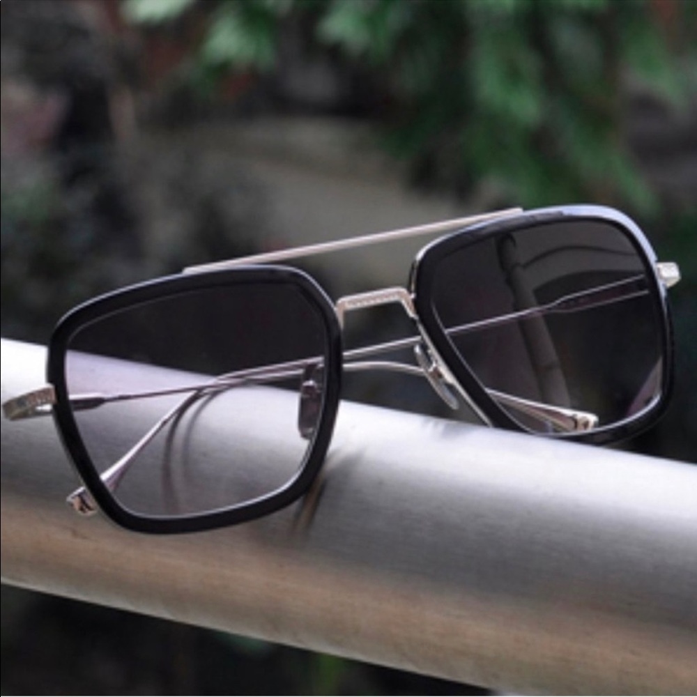 Vintage Metal Frame Sunglasses retro New